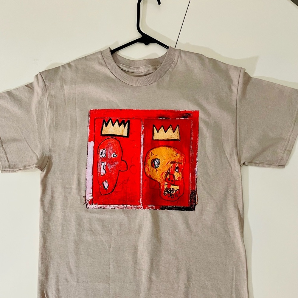 Jean-Michel Basquiat 'Red Kings" Mens Size Medium